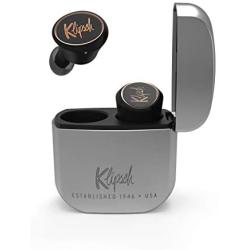 Klipsch T5 True Wireless Earphones - True Wireless Earbuds with Bluetooth 5 Wireless connectivity, Patented, Ultra-Comfortable Ear Tips