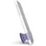 PopSockets PopGrip Slide for iPhone Xs Max Apple Silicone Case - Fierce Violet