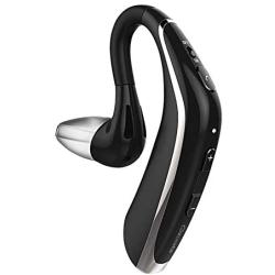 Glazata Bluetooth Earpiece with 30 Hours Talk Time and Noise Cancelling Mic Wireless Headset Handsfree for iPhone Samsung Cell Phone, Driver/Trucker