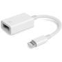FA-STAR USB Camera Adapter, USB Female OTG Data Sync Cable Compatible with iPhone 11 X 8 7 6 Plus iPad Air Pro Mini, Support Card Reader, USB Flash Drive, Mouse, Keyboard, Hubs, MIDI - White