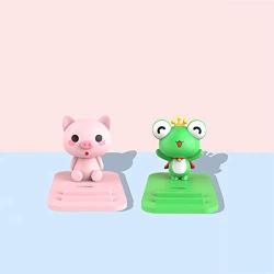 Frog Phone Holder - Adjustable Stand - Lovely Animal Desktop Cell Phone Stand, Creative Cartoon Multi-Function Desk Phone Stand, Smartphone Dock,Frog Gift for Girl (Green Frog, 17 X 8 X 5 cm)