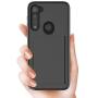 SunRemex Moto G Power Case with Tempered Glass Screen Protector,Moto G Stylus Card Holder Case Kickstand with Credit Card Protective Wallets Cover for Moto G Power/Moto G Stylus Phone (Black)