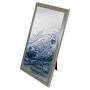 Beautiful Satin Silver Colour A4 / Certificate / Picture Photo Frame - Portrait Or Landscape - 21 X 29.7 Cm (8.25 X 11.75")