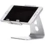 AmazonBasics Adjustable Aluminum Cell Phone Desk Stand for iPhone and Android, Silver AmazonBasics Adjustable Aluminum Cell Phone Desk Stand for iPhone and Android, Silver