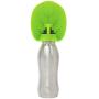 Dog Water Bottle, Stainless Steel Dog Water Dispenser, Portable Dog Water Bottle for Walking, Hiking, Running, Travel Dog Water Bottle, Easy to Use (Green)