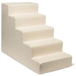 USA Made Pet Steps/Stairs with CertiPUR-US Certified Foam for Dogs & Cats by Best Pet Supplies