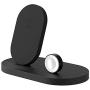 Belkin F8J235ttBLK Boost Up Wireless Charging Dock (Apple Charging Station for Iphone + Apple Watch + USB Port) Apple Watch Charging Stand, iPhone Charging Station, iPhone Charging Dock (Black)