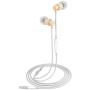 ROVKING Wired Earbuds with Microphone and Case, Stereo Noise Isolating in Ear Headphones with Deep Bass, Metal Ear Buds Earphones for iPhone, iPad, iPod, Samsung Cell Phones, MP3, Laptop, Gold