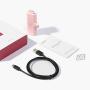 iWALK Small Portable Charger 4500mAh Ultra-Compact Power Bank Cute Battery Pack Compatible with iPhone 11 Pro/XS Max/XR/X/8/7/6/Plus Airpods and More,Pink