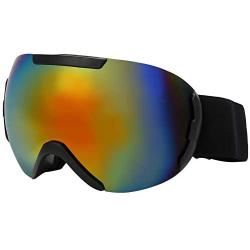 Keenso Ski Protection Glasses Outdoor Ski Protection Glasses Anti-Fog Anti-Wind Skiing Snow Snowboard Goggles