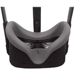 Devansi VR Eye Silicone Cover & Eye Pad for Oculus Quest Eye Cushion Cover Sweatproof Lightproof