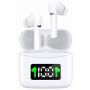 Wireless Earbuds, Latest Upgrade Bluetooth 5.2 True Wireless Earbuds with Smart LED Display Charging Case IPX7 Waterproof Earbuds 40 Hours Playtime Bluetooth Earbuds Built-in Mic for Sport,Running