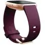 Fitbit Versa 2 Health and Fitness Smartwatch with Heart Rate, Music, Alexa Built-In, Sleep and Swim Tracking, Bordeaux/Copper Rose, One Size (S and L Bands Included)