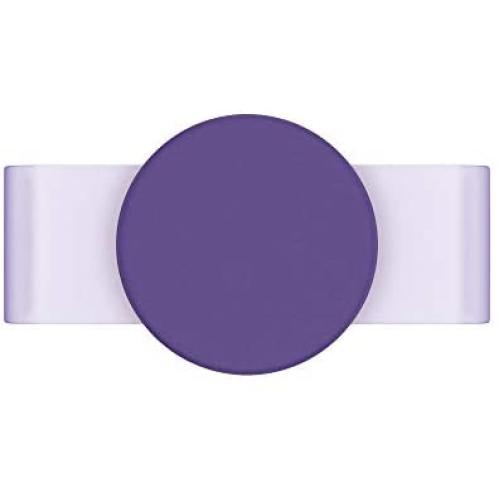 PopSockets PopGrip Slide for iPhone X and XS Apple Silicone Case - Fierce Violet