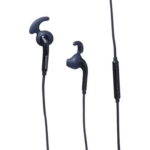 Samsung Active InEar Headphones for Universal/SmartPhones, Retail Packaging - Black Sapphire - EO-EG920LBEGUS