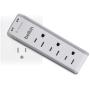 Belkin BST300 3-Outlet USB Surge Protector w/Rotating Plug– Ideal for Mobile Devices, Personal Electronics, Small Appliances and More (918 Joules)