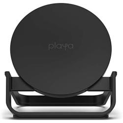 Wireless Charging Stand 10W by Playa (Wireless Charger Compatible w/iPhone SE, iPhone 11, Galaxy, Pixel, More) No Power Adapter (Required)