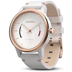 Garmin vívomove Classic - Rose Gold-Tone with Leather Band