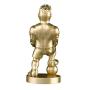Exquisite Gaming Cable Guys - Eu Futbal &quotGolden Balls" Soccer Player Charging Phone and Controller Holder - Electronic Games