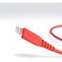 AmazonBasics MFi-Certified Lighting to USB A Cable for Apple iPhone and iPad - 4 Inches (10 Centimeters) - Red