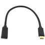 Poyiccot USB 3.1 Type C Extension Cable Type C Male to Female Extender Cable, USB c to c Short Cable for Nintendo Switch & MacBook Pro Charging & Sync (USB C F/M)