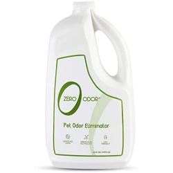 Zero Odor Pet Odor Eliminator - Air Cleaner, Purifier & Deodorizer - More Than an Air Freshener - Actually Eliminates Odors at a Molecular Level - Refill (64 Ounces)