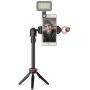 BOYA Smartphone Video Kit with by-MM1 Shotgun Microphone Smartphone Clamp Stablizer Tripod for Video Shooting Vlogging Podcasting