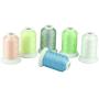 Simthread Glow in The Dark Embroidery Machine Thread (550Y 6C)