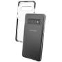 Gear4 Piccadilly Clear Case with Advanced Impact Protection [ Protected by D3O ], Slim, Tough Design Compatible with Samsung Galaxy S10 - Black (34850)