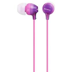 Sony MDREX15LP In-Ear Earbud Headphones, Violet