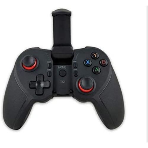 TERIOS Mobile Game Controller for iPhone and Android – Phone Game Controller – Gaming Remote for Smartphones – Instant Play and Turbo Function – Built-in Phone Holder – Responsive Action Buttons