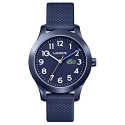 Lacoste Kids TR90 Quartz Watch with Rubber Strap, Blue, 14 (Model: 2030002)