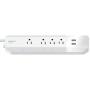 Geeni 4 Smart Surge Protector (2 USB Outlets) – No Hub Wireless Remote Control and Timer –Works with Amazon Alexa, Google Assistant & Microsoft Cortana, Requires 2.4 GHz Wi-Fi, White
