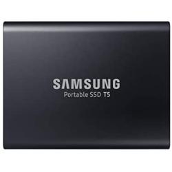 SAMSUNG T5 Portable SSD 1TB - Up to 540MB/s - USB 3.1 External Solid State Drive, Black (MU-PA1T0B/AM)