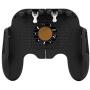 Efaster Mobile Game Controller for PUBG 4in1 Gamepad Shoot and Aim Trigger Phone Cooling (Black)