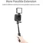 Ulanzi Aluminum Cage for Gopro Max,Protective Metal Case Frame Mount w Cold Shoe Mount for LED Light for GoPro Max Ulanzi Aluminum Cage for Gopro Max,Protective Metal Case Frame Mount w Cold Shoe Mount for LED Light for GoPro Max