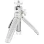 Mini Portable Camera Tripod, for iPhone/Samsung/Google Smartphone Clamp/Action Cam, Lightweight White Handle Travel Tripod, 1/4" Vlog Camera Table Tripod Stand Video Shooting Photography Accessories Mini Portable Camera Tripod, for iPhone/Samsung/Google Smartphone Clamp/Action Cam, Lightweight White Handle Travel Tripod, 1/4" Vlog Camera Table Tripod Stand Video Shooting Photography Accessories