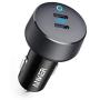 Anker USB C Car Charger, 36W 2-Port PowerIQ 3.0 Type C Car Adapter, PowerDrive III Duo with Power Delivery for iPhone XR/Xs/Max/X, Galaxy S10/S9, Pixel 3a/3/XL, iPad Pro 2018 and More