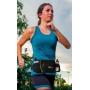 Hydration Running Belt | Men or Womens Running Belt Pouch with Water Bottles & Zippered Compartment | Adjustable, Waterproof Waist Belt for Keys, Cards, iPhone 6 & Other Smartphones (Black)