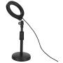 Yosoo Mobile Phone Live Photography Selfie Lamp Stepless Dimming LED Ring Fill Lights