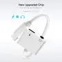 Headphone Dongle Adapter for iPhone SE/Xs Max/XR/ 8/10(X) / 7/7 Plus/11/11 Pro,Splitter Adaptor to 3.5mm Jack Earphone Converter Charge Accessories, Cables & Audio Adaptor Connector Support All iOS Headphone Dongle Adapter for iPhone SE/Xs Max/XR/ 8/10(X) / 7/7 Plus/11/11 Pro,Splitter Adaptor to 3.5mm Jack Earphone Converter Charge Accessories, Cables & Audio Adaptor Connector Support All iOS