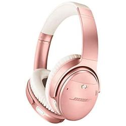 Bose QuietComfort 35 II Wireless Bluetooth Headphones, Noise-Cancelling, with Alexa Voice Control - Rose Gold