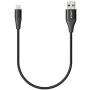 Anker Powerline+ II Lightning Cable (1ft), MFi Certified for Flawless Compatibility with iPhone 11 / XS/XS Max/XR/X / 8/8 Plus / 7/7 Plus / 6/6 Plus / 5 / 5S and More(Black)