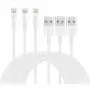 FEEL2NICE 5 Pack 10ft Charger Cord for Long 10 Foot iPhone Charging Cable/Data Sync Fast iPhone USB Charging Cable Cord Compatible with iPhone X Case/8/8 Plus/7/7 Plus/6/6s Plus/5s/5,iPad Case(White) FEEL2NICE 5 Pack 10ft Charger Cord for Long 10 Foot iPhone Charging Cable/Data Sync Fast iPhone USB Charging Cable Cord Compatible with iPhone X Case/8/8 Plus/7/7 Plus/6/6s Plus/5s/5,iPad Case(White)