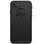 Lifeproof FRē Series Waterproof Case for Iphone 8 & 7 - Retail Packaging - Night Lite (Black/Lime)