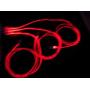 YICHUMY 3 Packs Led Flowing Phone Charging Cable Glow in The Dark USB Charger Cable Compatible with Phone XR/XS MAX/X/Phone 8 Plus/7 Plus/6 Plus/LED Visible Flowing Charging Cord (Red)