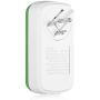 POWERADD Mini Travel Swivel Charger with Fast Charging USB Ports (3.4A) UL Listed - Green