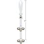 Caldwells Pet Supply Co. Potty Bells Housetraining Dog Doorbells for Dog Training and Housebreaking Your Doggy. 1.4 Inch Dog Bell with Doggie Doorbell and Potty Training for Puppies