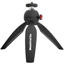 Manfrotto PIXI Mini Tripod, Black (MTPIXI-B)