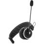 Blue Tiger Elite Premium Wireless Bluetooth Headset - Professional Truckers Noise Cancellation Head Set with Microphone - Clear Sound, Long Battery Life, No Wires - 34 Hour Talk Time - Black